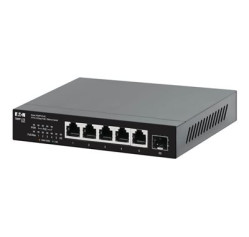 Eaton Tripp Lite series Desktop Gigabit Ethernet Unmanaged Switch PoE+ Pass-Through 5-Port 2.5 Gbps 70W Metal NG5POE-M2 Eaton Tripp Lite series Desktop Gigabit Ethernet Unmanaged Switch PoE+ Pass-Through 5-Port 2.5 Gbps 70W Metal NG5POE-M2