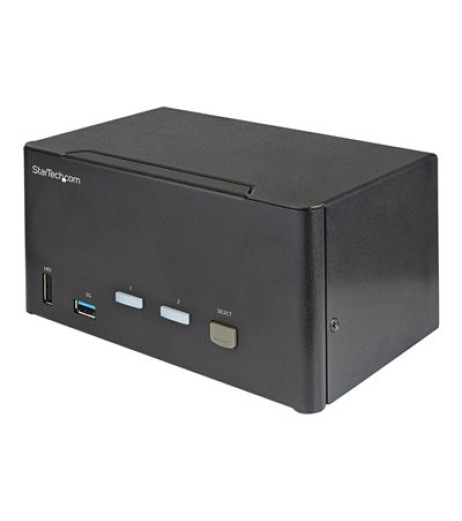 StarTech.com 2 Port Triple Monitor DisplayPort KVM Switch, 4K 60Hz UHD HDR, Desktop 4K DP 1.2 KVM with 2 Port USB 3.0 Hub (5Gbps) & 4x USB 2.0 HID Ports, Audio, Hotkey Switching, TAA SV231TDPU34K – купити в Україні | Офіційна гарантія StarTech.com 2 Port Triple Monitor DisplayPort KVM Switch, 4K 60Hz UHD HDR, Desktop 4K DP 1.2 KVM with 2 Port USB 3.0 Hub (5Gbps) & 4x USB 2.0 HID Ports, Audio, Hotkey Switching, TAA SV231TDPU34K – купити в Україні | Офіційна гарантія