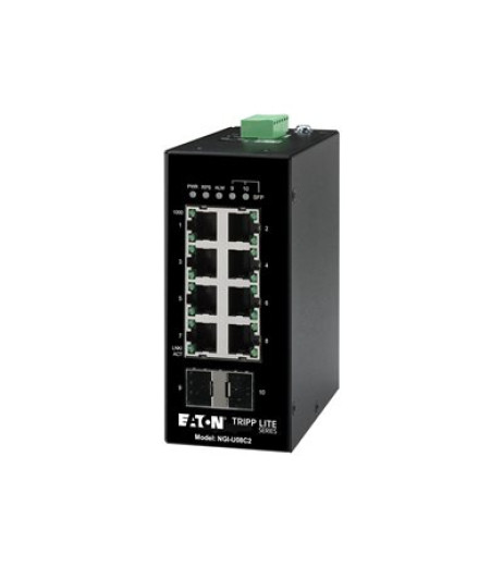 Eaton Tripp Lite series Unmanaged Industrial Gigabit Ethernet Switch 8-Port NGI-U08C2 – купити в Україні | Офіційна гарантія Eaton Tripp Lite series Unmanaged Industrial Gigabit Ethernet Switch 8-Port NGI-U08C2 – купити в Україні | Офіційна гарантія