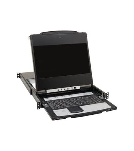 Tripp Lite DisplayPort KVM Console Switch 8-Port 17in LCD Dual Rail 1URM B030-DP08-17D – купити в Україні | Офіційна гарантія