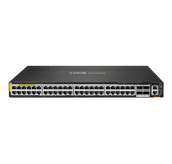 HPE Aruba Networking CX 6300M 48p SR10 PTP/AVB Class8 PoE 4p 100G MACsec TAA Switch S0X44A HPE Aruba Networking CX 6300M 48p SR10 PTP/AVB Class8 PoE 4p 100G MACsec TAA Switch S0X44A