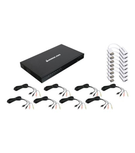 IOGEAR GCS1808HKITU 8-Port USB HDMI KVMP Switch with Cable Set GCS1808HDPKITU – купити в Україні | Офіційна гарантія