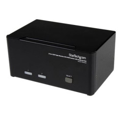 StarTech.com 2 Port Triple Monitor DVI USB KVM Switch with Audio & USB 2.0 Hub SV231TDVIUA
