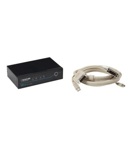 Black Box ServSwitch DT DVI with Emulated USB Keyboard/Mouse Kit KV9612A-K
