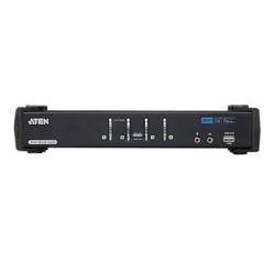 4-PORT DUAL-LINK DVI KVMP WITH USB 2.0 AND 2.1 AUDIO SUPPORT CS1784A-RT