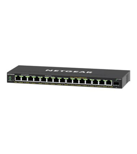 NETGEAR 16-Port High-Power PoE+ Gigabit Ethernet Plus Switch (231W) with 1 SFP port GS316EPP-100NAS – купити в Україні | Офіційна гарантія NETGEAR 16-Port High-Power PoE+ Gigabit Ethernet Plus Switch (231W) with 1 SFP port GS316EPP-100NAS – купити в Україні | Офіційна гарантія