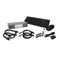 IOGEAR 2-Port 4K UHD DisplayPort KVMP Switch with USB 3.0 Hub and Audio GCS1902-KM IOGEAR 2-Port 4K UHD DisplayPort KVMP Switch with USB 3.0 Hub and Audio GCS1902-KM
