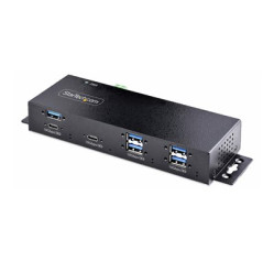 StarTech.com 7-Port Industrial USB Hub 10Gbps Hub, Metal, Mountable, TAA HB31C5A2CME