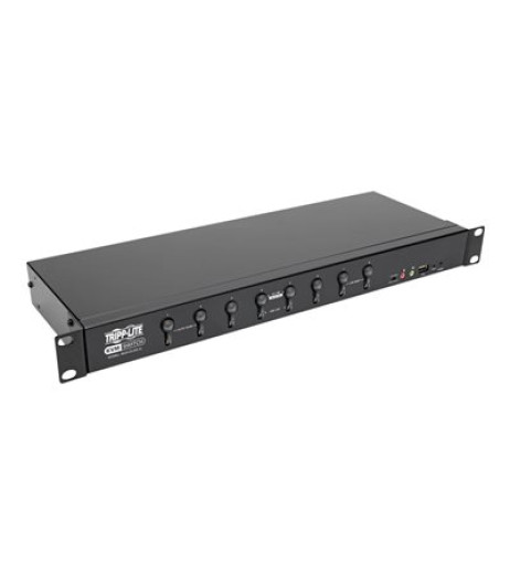 Tripp Lite 8-Port DVI/USB KVM Switch with Audio and USB 2.0 Peripheral Sharing, 1U Rack-Mount, Single-Link, 1920 x 1200 (1080p) B024-DUA8-SL – купити в Україні | Офіційна гарантія Tripp Lite 8-Port DVI/USB KVM Switch with Audio and USB 2.0 Peripheral Sharing, 1U Rack-Mount, Single-Link, 1920 x 1200 (1080p) B024-DUA8-SL – купити в Україні | Офіційна гарантія