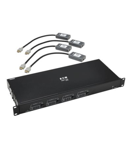 Eaton Tripp Lite series 4x4 HDMI over Cat6 Matrix Switch Kit, Switch/4x Pigtail Receivers B127A-4X4-BH4PH – купити в Україні | Офіційна гарантія Eaton Tripp Lite series 4x4 HDMI over Cat6 Matrix Switch Kit, Switch/4x Pigtail Receivers B127A-4X4-BH4PH – купити в Україні | Офіційна гарантія