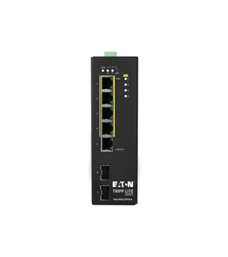 Eaton Tripp Lite series 5-Port Lite Managed Industrial Gigabit Ethernet Switch NGI-S05C2POE4