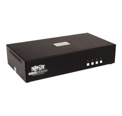 Tripp Lite Secure KVM Switch 4-Port Dual-Monitor HDMI 4K NIAP CAC PP3.0 TAA B002A-UH2AC4