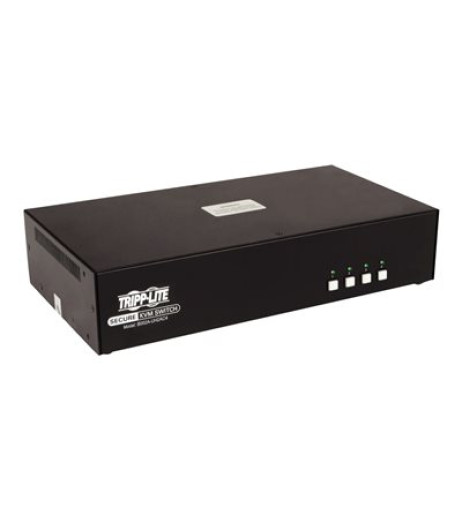 Tripp Lite Secure KVM Switch 4-Port Dual-Monitor HDMI 4K NIAP CAC PP3.0 TAA B002A-UH2AC4 – купити в Україні | Офіційна гарантія