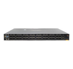 HPE Aruba CX 9300-32D 32-port 100/200/400G QSFP-DD 2-port 10G SFP+ Switch S1D08A#A1X HPE Aruba CX 9300-32D 32-port 100/200/400G QSFP-DD 2-port 10G SFP+ Switch S1D08A#A1X