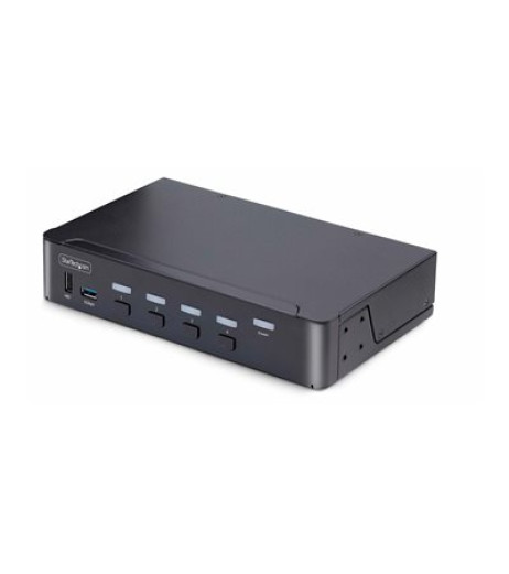 StarTech.com 4-Port DisplayPort 1.4 KVM Switch, 8K 60Hz / 4K 144Hz, 2x USB 3.0 Ports, 4x USB 2.0 Ports, Hotkey Switching, TAA Compliant (D86A2-4-PORT-8K-KVM) D86A2-4-PORT-8K-KVM – купити в Україні | Офіційна гарантія