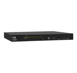 Tripp Lite 8-Port Rackmount KVM/USB Switch w/ On-Screen Display Steel PS/2 1U B022-U08
