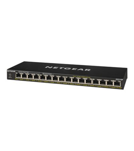 NETGEAR GS316PP - Switch GS316PP-100NAS – купити в Україні | Офіційна гарантія