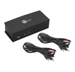 SIIG 2x1 Dual View USB HDMI KVM Switch CE-KV0711-S1