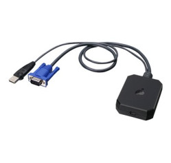 IOGEAR Portable Laptop Console Crash Cart Adapter GUC211V