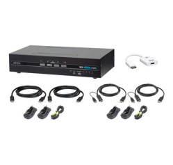 ATEN CS1144DP4CUN - KVM / audio / USB switch CS1144DP4CUN