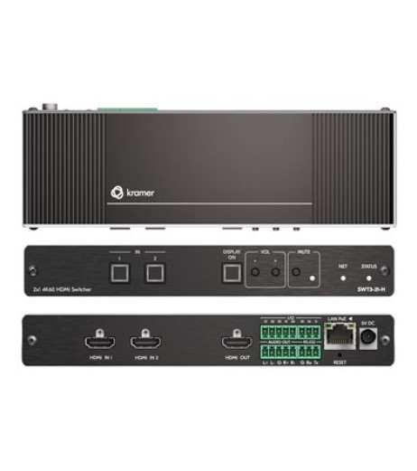Kramer SWT3-21-H - Video/audio switch 20-80593090