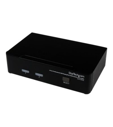StarTech.com 2 Port DisplayPort KVM Switch SV231DPUA – купити в Україні | Офіційна гарантія StarTech.com 2 Port DisplayPort KVM Switch SV231DPUA – купити в Україні | Офіційна гарантія
