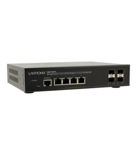 Lantronix SM4T4DPA - Switch SM4T4DPA-NA – купити в Україні | Офіційна гарантія Lantronix SM4T4DPA - Switch SM4T4DPA-NA – купити в Україні | Офіційна гарантія