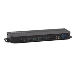 Tripp Lite HDMI USB KVM Switch 4-Port 4K 60Hz HDR HDCP 2.2 IR USB Sharing B005-HUA4