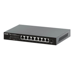 Eaton Tripp Lite series Desktop Gigabit Ethernet Unmanaged Switch, PoE+ Pass-Through 8-Port 2.5 Gbps 100W Metal NG8POE-M2 Eaton Tripp Lite series Desktop Gigabit Ethernet Unmanaged Switch, PoE+ Pass-Through 8-Port 2.5 Gbps 100W Metal NG8POE-M2