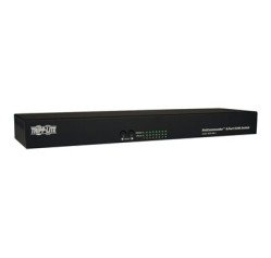 Tripp Lite 8-Port Cat5 KVM Switch VGA USB PS/2 1URM Rackmount TAA B072-008-1