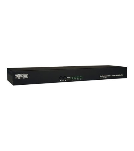 Tripp Lite 8-Port Cat5 KVM Switch VGA USB PS/2 1URM Rackmount TAA B072-008-1 – купити в Україні | Офіційна гарантія Tripp Lite 8-Port Cat5 KVM Switch VGA USB PS/2 1URM Rackmount TAA B072-008-1 – купити в Україні | Офіційна гарантія
