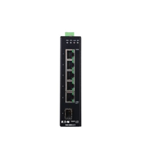 Eaton Tripp Lite series 5-Port Managed Industrial Gigabit Ethernet Switch NGI-M05-C1 – купити в Україні | Офіційна гарантія Eaton Tripp Lite series 5-Port Managed Industrial Gigabit Ethernet Switch NGI-M05-C1 – купити в Україні | Офіційна гарантія