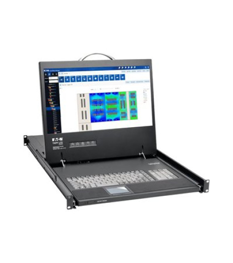 Tripp Lite Rack Console KVM w/ 19" LCD, DVI or VGA Adapter 1U B021-000-19-HD – купити в Україні | Офіційна гарантія
