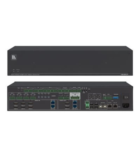 Kramer VS-84UT 8x4 4K60 4:2:0 HDMI/HDBaseT 2.0 Matrix Switcher 50-80355110 – купити в Україні | Офіційна гарантія Kramer VS-84UT 8x4 4K60 4:2:0 HDMI/HDBaseT 2.0 Matrix Switcher 50-80355110 – купити в Україні | Офіційна гарантія