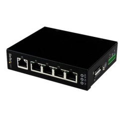 StarTech.com 5 Port Unmanaged Industrial Gigabit Ethernet Switch IES51000