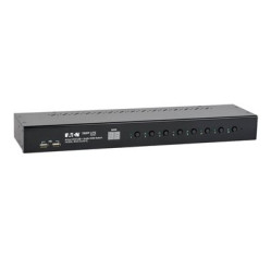 Tripp Lite 8-Port Rackmount DVI/USB KVM Switch w/ Audio & 2-Port USB Hub 1U B043-DUA8-SL