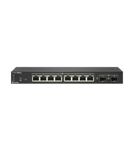 SonicWall Switch SWS12-8POE 02-SSC-8367 – купити в Україні | Офіційна гарантія