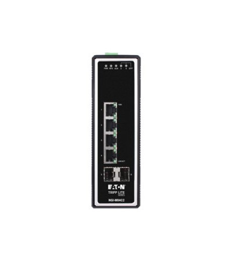 Eaton Tripp Lite series 4-Port Managed Industrial Gigabit Ethernet Switch NGI-M04C2 – купити в Україні | Офіційна гарантія Eaton Tripp Lite series 4-Port Managed Industrial Gigabit Ethernet Switch NGI-M04C2 – купити в Україні | Офіційна гарантія