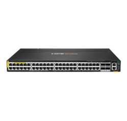 HPE Aruba Networking CX 6300M 48p SR10 1G/2.5G/5G/10G PTP/AVB Class8 PoE 4p 100G MACsec Switch S0E91A HPE Aruba Networking CX 6300M 48p SR10 1G/2.5G/5G/10G PTP/AVB Class8 PoE 4p 100G MACsec Switch S0E91A