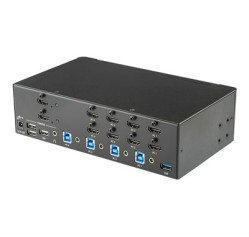 StarTech.com StarTech.com 4-Port Dual Monitor HDMI KVM Switch with Audio & USB 3.0 hub SV431DHD4KU