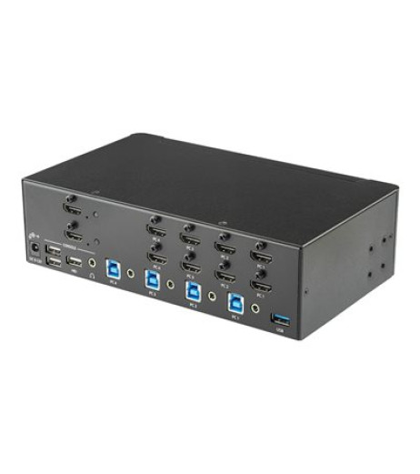 StarTech.com StarTech.com 4-Port Dual Monitor HDMI KVM Switch with Audio & USB 3.0 hub SV431DHD4KU – купити в Україні | Офіційна гарантія StarTech.com StarTech.com 4-Port Dual Monitor HDMI KVM Switch with Audio & USB 3.0 hub SV431DHD4KU – купити в Україні | Офіційна гарантія
