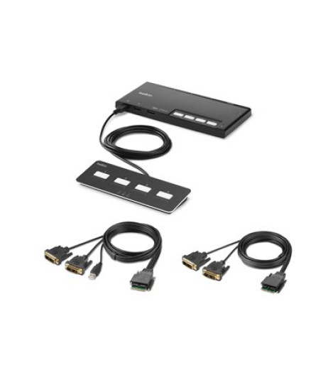 Belkin Modular Secure Dual Head F1DN204MOD-DD-4 – купити в Україні | Офіційна гарантія Belkin Modular Secure Dual Head F1DN204MOD-DD-4 – купити в Україні | Офіційна гарантія