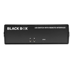 Black Box Remotely Controlled Layer 1 A/B Switch DB9, 1 x 2 SW1047A