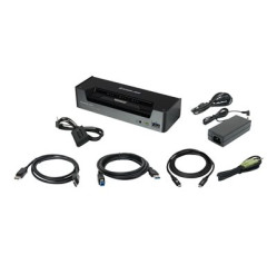 IOGEAR 3-Port 4K USB-C and DisplayPort KVMP GCS1953 IOGEAR 3-Port 4K USB-C and DisplayPort KVMP GCS1953