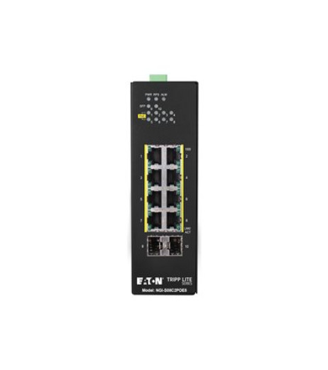 Eaton Tripp Lite series 8-Port Lite Managed Industrial Gigabit Ethernet Switch NGI-S08C2POE8 – купити в Україні | Офіційна гарантія