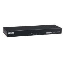 Tripp Lite 16-Port Cat5 KVM Switch VGA USB PS/2 1URM Rackmount B072-016-1