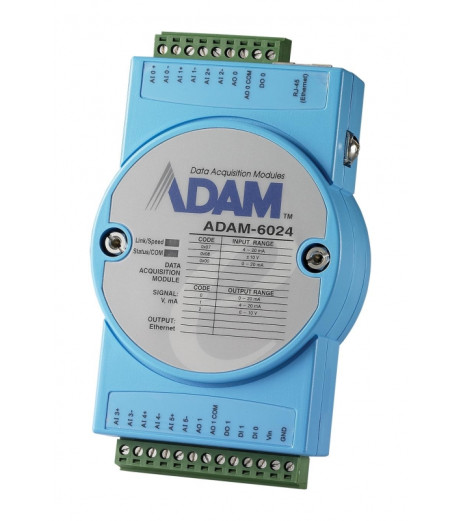 ADVANTECH ADAM-6024-A1E – купити в Україні | Офіційна гарантія
