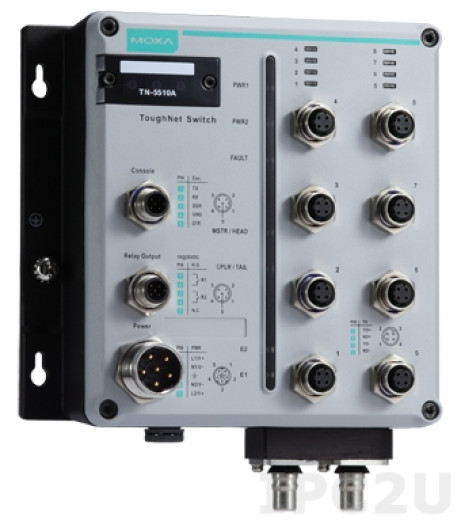 MOXA TN-5510A-8PoE-2GLSX-ODC-WV-T – купити в Україні | Офіційна гарантія
