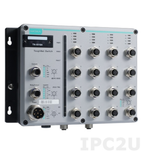 MOXA TN-5518A-2GTX-WV-T – купити в Україні | Офіційна гарантія MOXA TN-5518A-2GTX-WV-T – купити в Україні | Офіційна гарантія