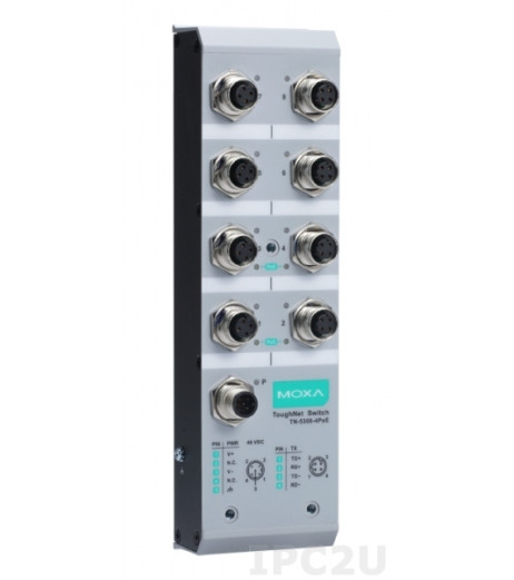 MOXA TN-5308-4PoE-48 – купити в Україні | Офіційна гарантія MOXA TN-5308-4PoE-48 – купити в Україні | Офіційна гарантія